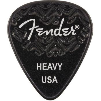 Fender 351 Shape Heavy Black 6 Púas