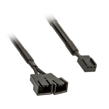 Cable Phanteks Y 3-pin Para 2 Ventiladores Pwm Negro (ph-cb-y3p)