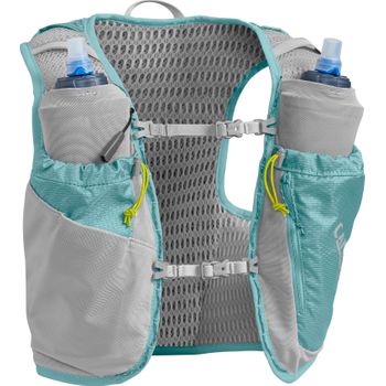 Camelbak Ultra Pro Vest W\'s 6 + 2 Quick Stow Flask Aguamarina / Plata