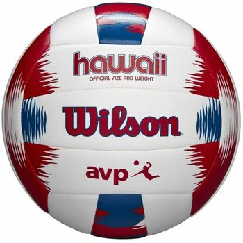 Balón De Voleibol Frisbee Hawaii Wilson Wth80219kit Blanco