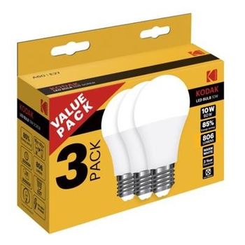 Bombilla Led A60 Calida 10w (pack-3) 30419582