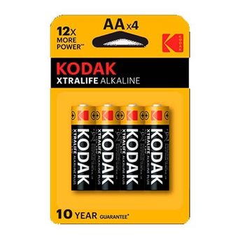 Kodak Pila Alcalina Aa Xtralife Pack 4 Uds (lr6)