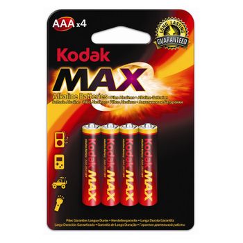 Kodak Pila Alcalina Aaa Max Pack 4 Uds (lr03)
