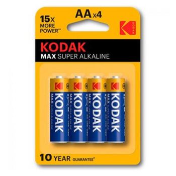 Kodak Pila Alcalina Aa Max Pack 4 Uds (lr6)