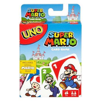 Juego De Cartas Uno Super Mario Mattel