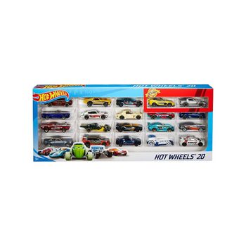 Hot Wheels Pack De 20 Vehículos, Coches De Juguete (modelos Surtidos) (mattel Dxy59) - New Pack Online