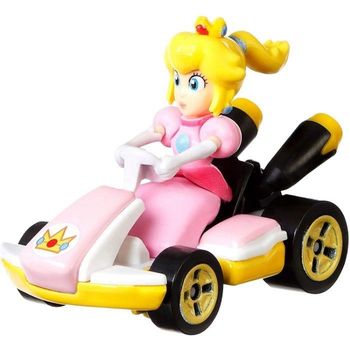 Mario Kart Coche Princesa Peach 1:64 Hot Wheels Gbg28