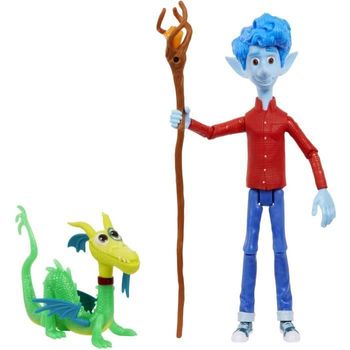 Disney Pixar Delante Flaco Con Palo Y Cachorro 17cm - Para Coleccionar