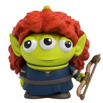 Disney Pixar Alien Incognito Merida - Gmj32 - Figura De Colección