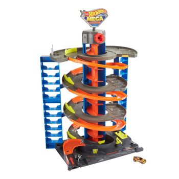 Set De Juego City Mega Garage 1:64 Hot Wheels