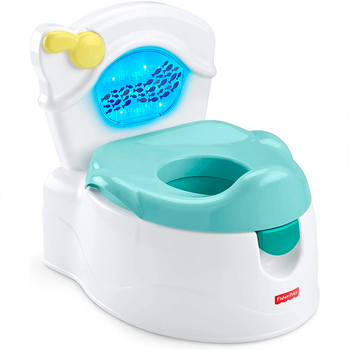 Fisher-price Reductor Para Vater Para Niños, Orinal De Aprendizaje Con Sonidos Y Luces, Taza Retrete Infantil (mattel Gwd37)