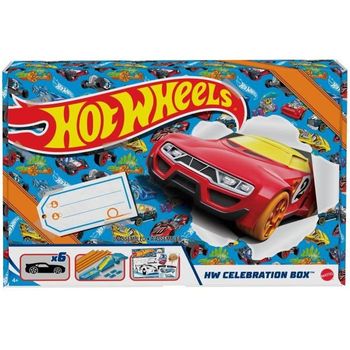 Juego De Celebración De Coches Pequeños Hot Wheels