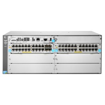 Hpe 5406r 44gt Poe+ & 4-port Sfp+ (no Psu) V3 Zl2 Gestionado L3 Gigabit Ethernet (10/100/1000) Energía Sobre Ethernet (poe) 4u Gris