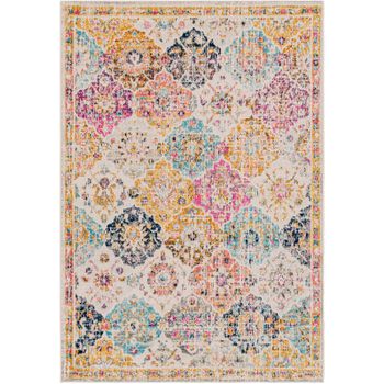 Alfombra Vintage Oriental Multicolor/naranja 200x275cm Ines