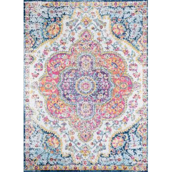 Alfombra Vintage Oriental Multicolor/rosa 120x170cm Julia