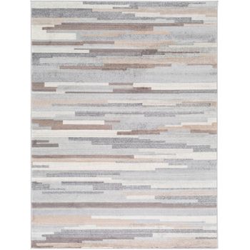 Alfombra Vintage Lavable En Lavadora Gris/oro 120x170 Cm - Diseño Esther  con Ofertas en Carrefour