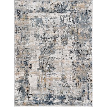 Alfombra Abstracta Moderna Multicolor/gris 160x220cm Lena