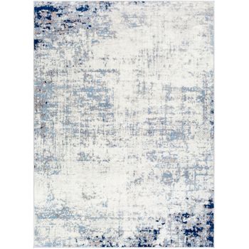 Alfombra Abstracta Moderna Gris/azul 160x215cm Alix