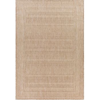 Alfombra Exterior/interior Efecto Yute Beige/marfil 200x275cm Sierra