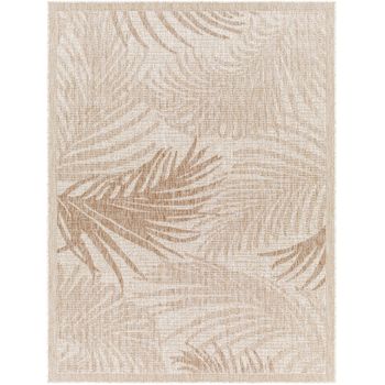 Alfombra Exterior/interior Efecto Yute Beige/marfil 160x213cm Vanessa