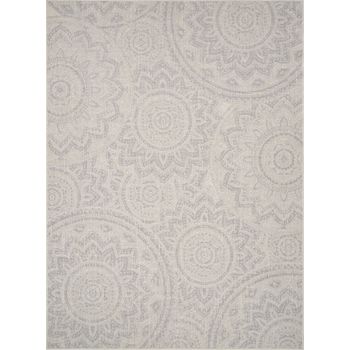 Alfombra Exterior/interior Marfil/gris 160x213cm Kelly