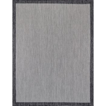 Alfombra Exterior/interior Gris/marfil 160x213cm Kacey