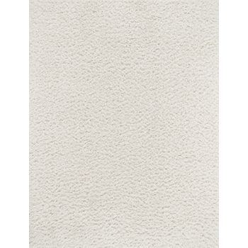 Alfombra Shaggy Moderna Crema 200x275cm Soso