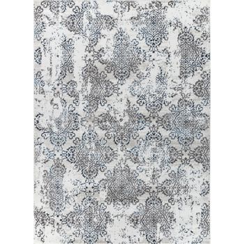 Alfombra Vintage Lavable En Lavadora Gris/azul 160x213 Cm - Diseño Elsa con  Ofertas en Carrefour