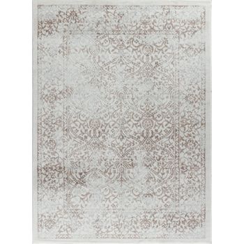 Alfombra Vintage Oriental Marrón/marfil 160x215cm Hazel