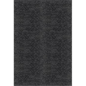 Alfombra Shaggy Moderna Gris Oscuro 160x220cm Lilly