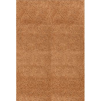 Alfombra Shaggy Unicolor Chic Terracota 160x220 Cm - Diseño Lilly