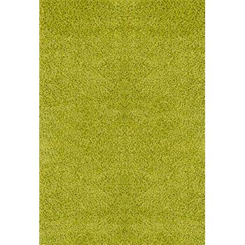 Alfombra Shaggy Moderna Verde 160x220cm Lilly