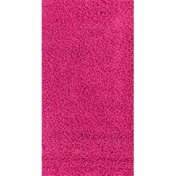 Alfombra Shaggy Moderna Fucsia 80x150cm Lilly