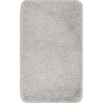 Alfombra De Baño Antideslizante Lavable Gris 80x50cm June