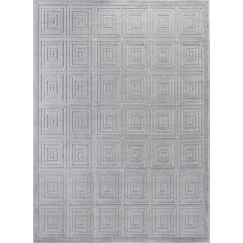 Alfombra Escandinava Moderna Interior/exterior Gris 200x275cm Sakura