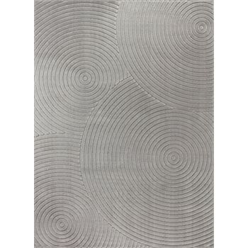 Alfombra Escandinava Moderna Interior/exterior Gris 120x170cm Koana