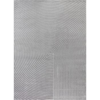 Alfombra Escandinava Moderna Interior/exterior Gris 160x220cm Emiko