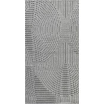 Alfombra Escandinava Moderna Interior/exterior Gris 80x150cm Reyko