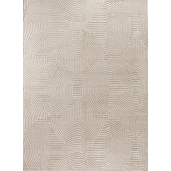 Alfombra Escandinava Moderna Interior/exterior Beige 120x170cm Reyko