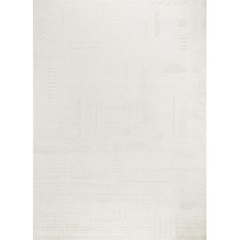 Alfombra Escandinava Moderna Marfil/blanco 160x213cm Rita