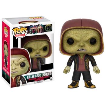 Figura Pop Dc Suicide Squad Killer Croc Hooded Exclusive