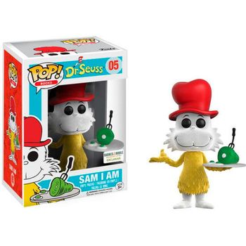 Figura Vinyl Pop! Dr. Seuss Sam I Am Flocked