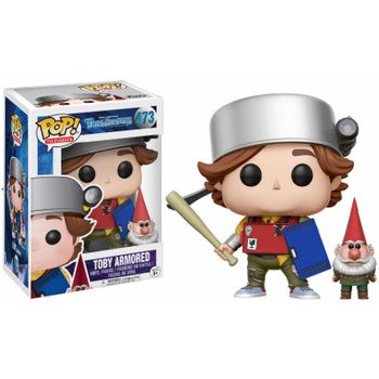Figura Pop! Vinyl Trollhunters Toby Armored With Gnome Exclu