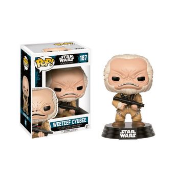 Figura Pop! Vinyl Star Wars Rogue Weeteef Cyubee