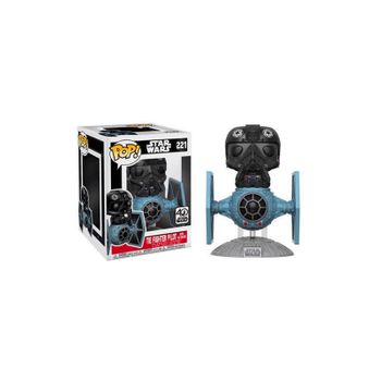 Figura Vinyl Pop! Star Wars Tie Fighter With Tie Pilot Limit