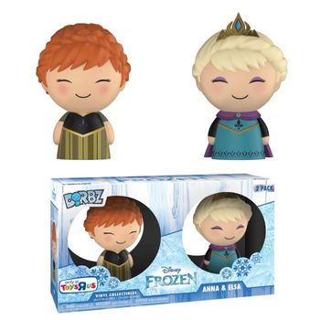 2 Figuras Funko Dorbz Disney - La Reina De Las Nieves: Elsa Y Anna - Exclusiva