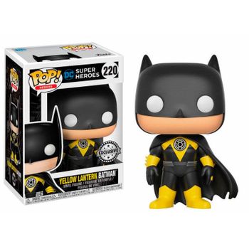 Figura Pop Dc Comics Yellow Lantern Batman Exclusive