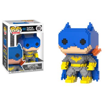 Figura Pop 8 Bit Classic Batgirl Blue
