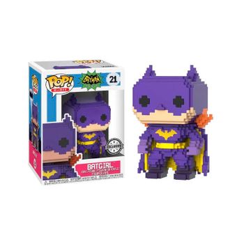 Figura Pop! 8 Bit  Dc Comics Classic Batgirl Exclusive