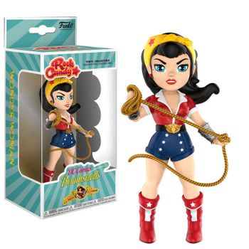 Figura Rock Candy Dc Bombshells Wonder Woman